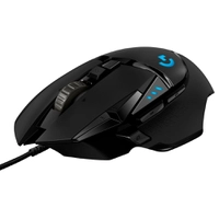 Mouse Gamer Logitech G502 HERO com RGB LIGHTSYNC, Ajustes de Peso, 11 Botões Programáveis,Sensor 25K
