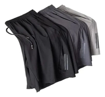 Kit 3 Bermudas Masculinas Seda Secagem Rápida