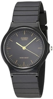 Casio Relógio MQ24-1E preto de resina