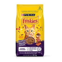 [REC] NESTLÉ PURINA FRISKIES Megamix Ração Seca para Gatos Adultos e Castrados carne 10,1kg 