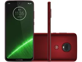 Smartphone Motorola G7 Plus 64GB Rubi 4G - 4GB RAM - R$1052