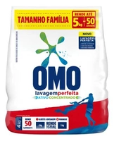 [ 5 Unidades - R$ 30 CADA ] Sabão em Pó Omo Lavagem Perfeita 4kg