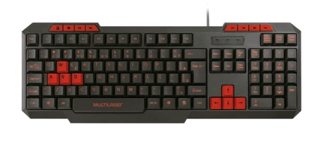 Teclado MULTILASER USB Multimídia