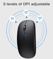 [Contas novas] Mouse Bluetooth Silencioso 