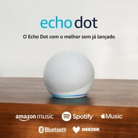 Echo Dot (nova geração) com som aprimorado - Preto
