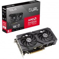Placa De Vídeo Asus Dual AMD Radeon RX 7600 EVO OC Edition, 8GB, GDDR6, DUAL-RX7600-O8G-EVO
