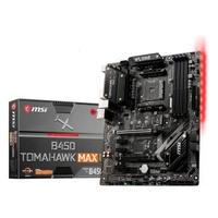 Placa Mãe MSI B450 Tomahawk Max II, Chipset B450, AMD AM4, ATX, DDR4 | R$899