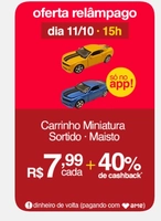 (APP/AME R$4,31) Carrinho Miniatura Sortido - Maisto (1 unidade)