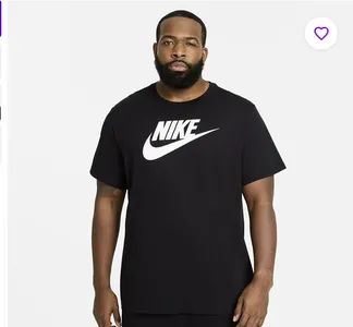 Camiseta Nike Sportwear Icon Futura Masculinina Preto Branco