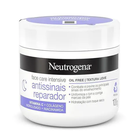 [Rec/+ por - R$17,88] Creme Facial Hidratante Antissinais Neutrogena