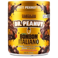 Pasta de Amendoim Sabor Bombom Italiano - Com Whey Protein 600g - Dr Peanut
