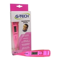 Termômetro Clínico Digital de Axila Febre G-tech Th150 Rosa