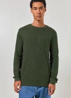 Camiseta Manga Longa Com Textura - Youcom