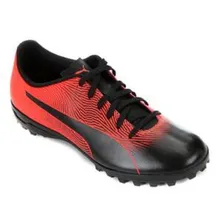 Chuteira Society Puma Spirit II TT - Preto