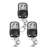 [Taxas Inclusas/R$0,46 Moedas App] 3 unidades Controle Remoto 433mhz Clonagem