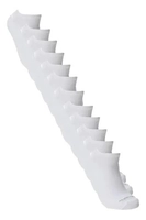 Kit 12 Pares Meias Esportivas Invisíveis Sem Felpa Mash