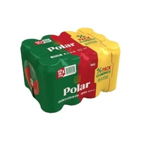 Cerveja Polar Lager 473ml - Caixa com 12 Latas