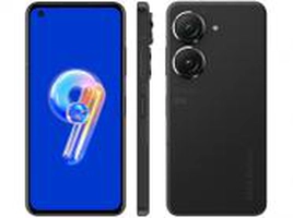 Smartphone Asus Zenfone 9 128GB 5G Preto Qualcomm - Snapdragon 8GB RAM 5,92” Câm. Dupla + Selfie 12MP