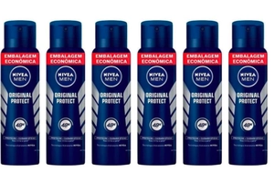Desodorante Nivea Men Aerossol 200ml c/ 6 unid.