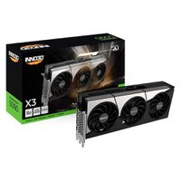 Placa de Video Inno3D RTX 5090 X3 OC Geforce Nvidia, 32GB, GDDR7, 512bits, DLSS 4, Tripe Fan,  Ray Tracing - N50903-32D7X-17593928