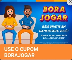 [1ª compra] R$10 grátis em games no RecargaPay