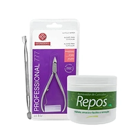 [Prime] Kit Manicure Amolecedor de cuticula Alicate Mundial Espatula