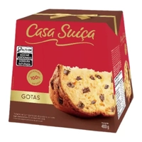 Panettone Casa Suiça Gotas De Chocolate Ao Leite 400g 3010