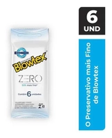 Preservativo Blowtex Zero C/ 6 Unidades