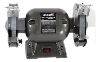 [Meli+]Moto Esmeril De Bancada 6 Polegadas 360w 1/2cv Bivolt 2 Rebolos FortG de bancada