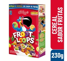 Cereal Froot Loops Sabor De Frutas Kelloggs 230g