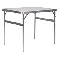 Mesa Dobrável De Alumínio Com Tampo De Mdf, 900 X 600 Mm Palisad