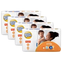 Fralda Pom Pom Protek Derma Hiper  272 Un - Tam G. (0,85 a tira)