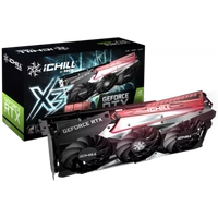 Placa de Vídeo INNO3D GeForce RTX 3060 iCHILL X3 RED, 12GB, LHR, GDDR6, DLSS, Ray Tracing, C30603-12D6X-167139AH