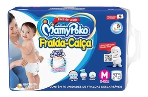 Fralda Calça Mamypoko Super M c/ 76