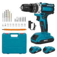 Parafusadeira/Furadeira 21V c/ Impacto e Acessórios