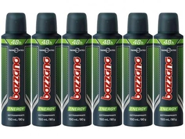 6 un. Desodorante Aerosol Antitranspirante Masculino - Bozzano | R$39