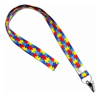 Cordão para Crachá de Identificação Autista