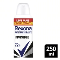 [REGIONAL/L4P2] Desodorante Aerosol Rexona Invisible 250ml