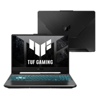 Notebook Asus Tuf Gaming A15, AMD Ryzen 7-7435HS, 8GB RAM, Nvidia RTX 3050, SSD 512GB, Tela 15.6 FHD 144Hz, Linux Keepos - FA506NCR