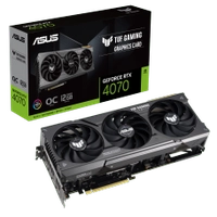 Placa de Vídeo Asus TUF Gaming GeForce RTX 4070 OC Edition, 12GB, GDDR6X, DLSS, Ray Tracing, TUF-RTX4070-O12G-GAMING