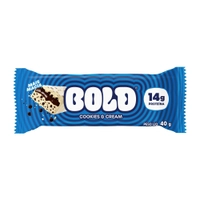 Barra De Proteína Bold Cookies & Cream 40g (E outros sabores)