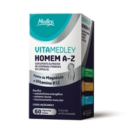 Multivitamínico Vitamedley Homem A-Z - 60 Cápsulas | R$36