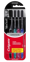 [REC] [+ POR - R$ 8,12] Escova De Dente COLGATE Slim Soft - PACK 4 Unidades