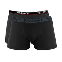 Kit com 2 Cuecas Boxer New Edition - Polo Match (M)