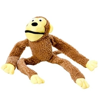 (REC) Chalesco Brinquedo Macaco Marrom para Cães