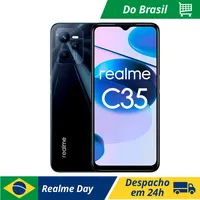 [Do Brasil] Smartphone Realme C35 128GB/4GB RAM 