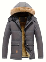 [Taxa Inclusa] Jaqueta Casual Corta Vento com Capuz