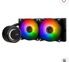 Water Cooler MSI MAG Coreliquid E240, ARGB, 240mm, Preto, 306-7ZW5E17-C24