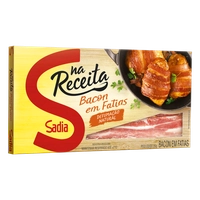 Bacon Defumado em Fatias SADIA 250g 
