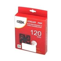 COOLER preto 120X120X25 12V PARA GABINETE DX-12C